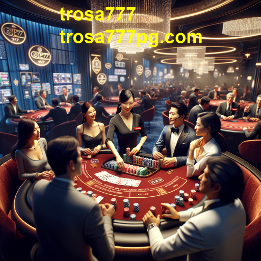 A Emoção do Cassino Ao Vivo no Trosa777